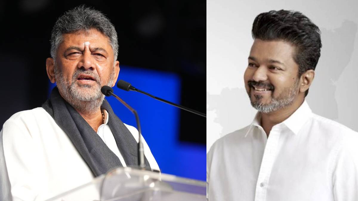 'ದಳಪತಿ' ವಿಜಯ್ ಗೆಲುವಿಗೆ ಡಿಕೆಶಿ ಫಿದಾ - 'ತಿರು ವಿಜಯ್' ಅವರಿಗೆ ಕನಕಪುರ ಬಂಡೆಯ ಕಡೆಯಿಂದ ಮಸ್ತ್ ಶುಭಾಶಯ!!