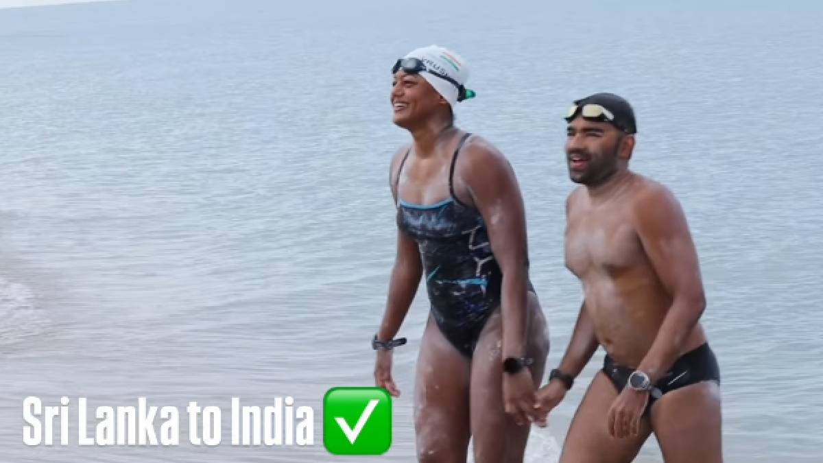 ರಾಮಸೇತು ಮಾರ್ಗದಲ್ಲಿ ಇತಿಹಾಸ ಬರೆದ ಸಾಫ್ಟ್‌ವೇರ್ ಜೋಡಿ | Photo Credit: https://www.instagram.com/our.life.in.miles/