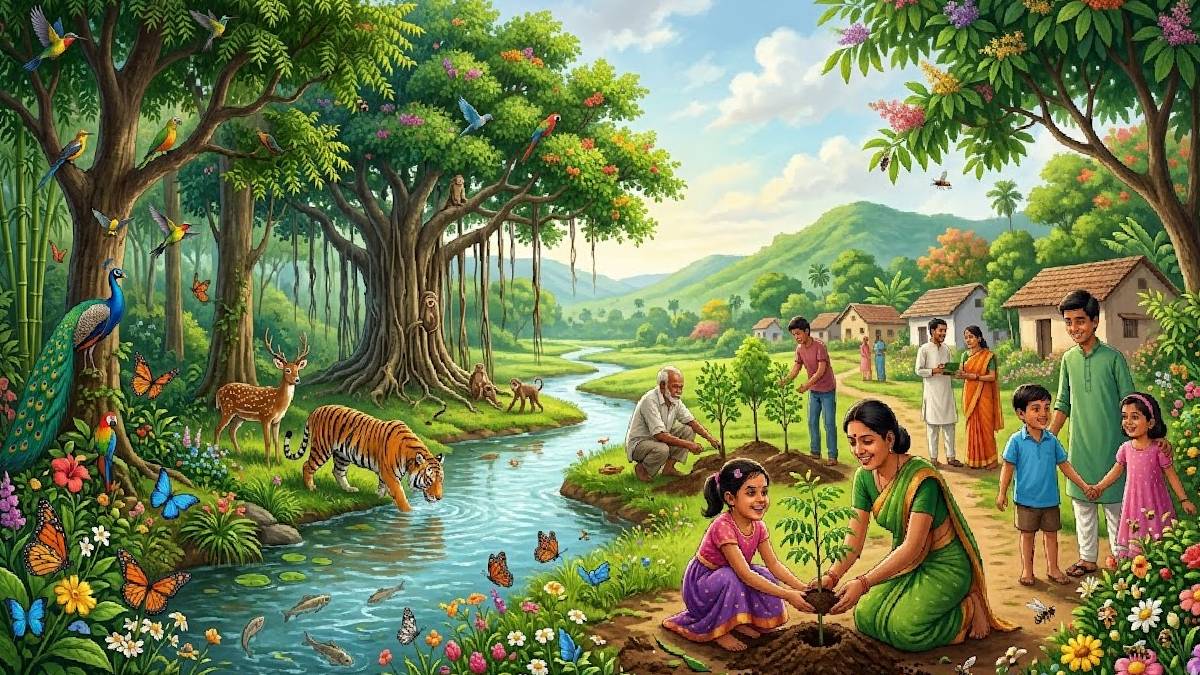 ಪ್ರಕೃತಿ ಉಳಿದರೆ ಮಾತ್ರ ನಮಗೆ ಉಳಿಗಾಲ | Photo Credit: AI