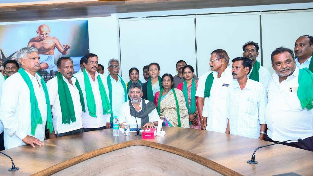 ಬಿಡದಿ ಟೌನ್‌ಶಿಪ್‌ಗೆ ಹತ್ತಿದ ವಿರೋಧದ ಕಿಡಿ | Photo Credit: https://x.com/DKShivakumar