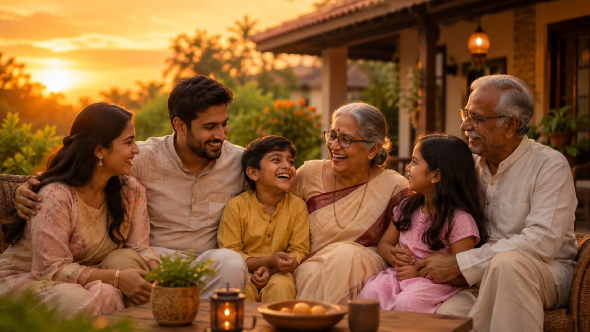 ಮೊಬೈಲ್ ಬಿಡಿ, ಮನೆಯವರ ಜೊತೆ ಬೆರೆಯಿರಿ | Photo Credit: AI