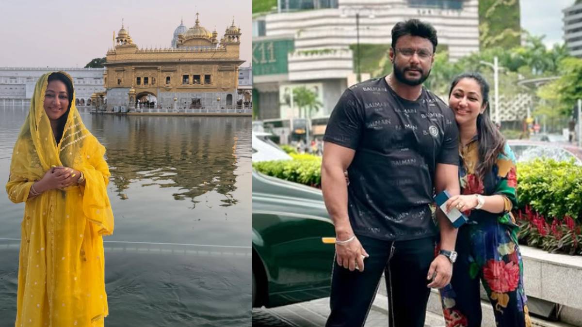 ದಾಸನ ಸಂಕಷ್ಟಕ್ಕೆ ಸಿಗದ 'ಜಾಮೀನು' ಮದ್ದು! | Photo Credit: https://www.instagram.com/viji.darshan/#