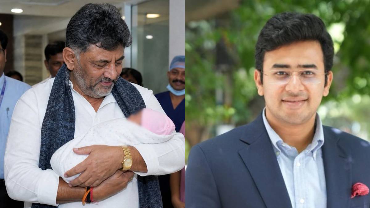 ಮಗಳ ಡೆಲಿವರಿ ಸಮಯದಲ್ಲೂ ಡಿಕೆಶಿ ಆಸ್ಪತ್ರೆಗೆ ಹೋಗಲಿಲ್ಲ ಯಾಕೆ? ಅಸಲಿ ಕಾರಣ ಬಿಚ್ಚಿಟ್ಟ ತೇಜಸ್ವಿ ಸೂರ್ಯ!!
