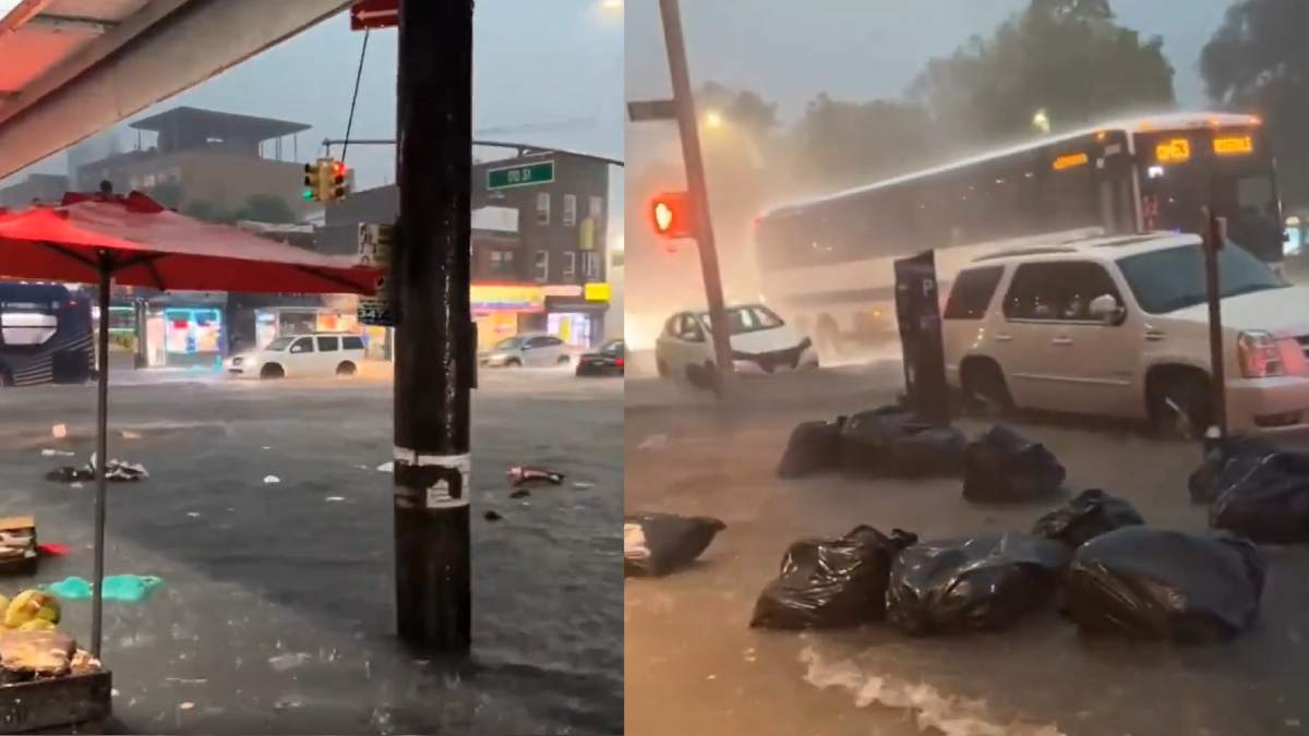 New York City Flooding After Heavy Rain | Photo Credit: https://x.com/DealsDhamaka