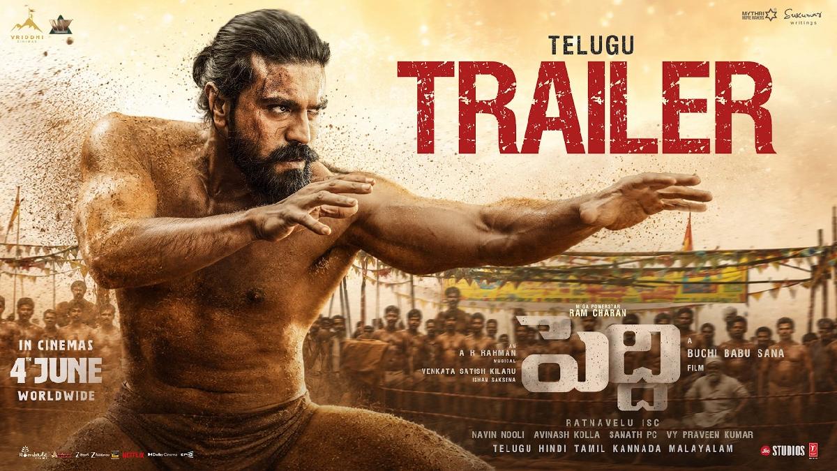 Peddi Trailer Out: Ram Charan Shines in Buchi Babu Sana’s Rural Sports Drama