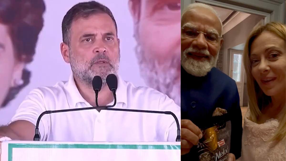 Rahul Gandhi Mocks PM Modi Over Viral ‘Melody’ Moment, Says ‘PM Is Busy Distributing Toffees’