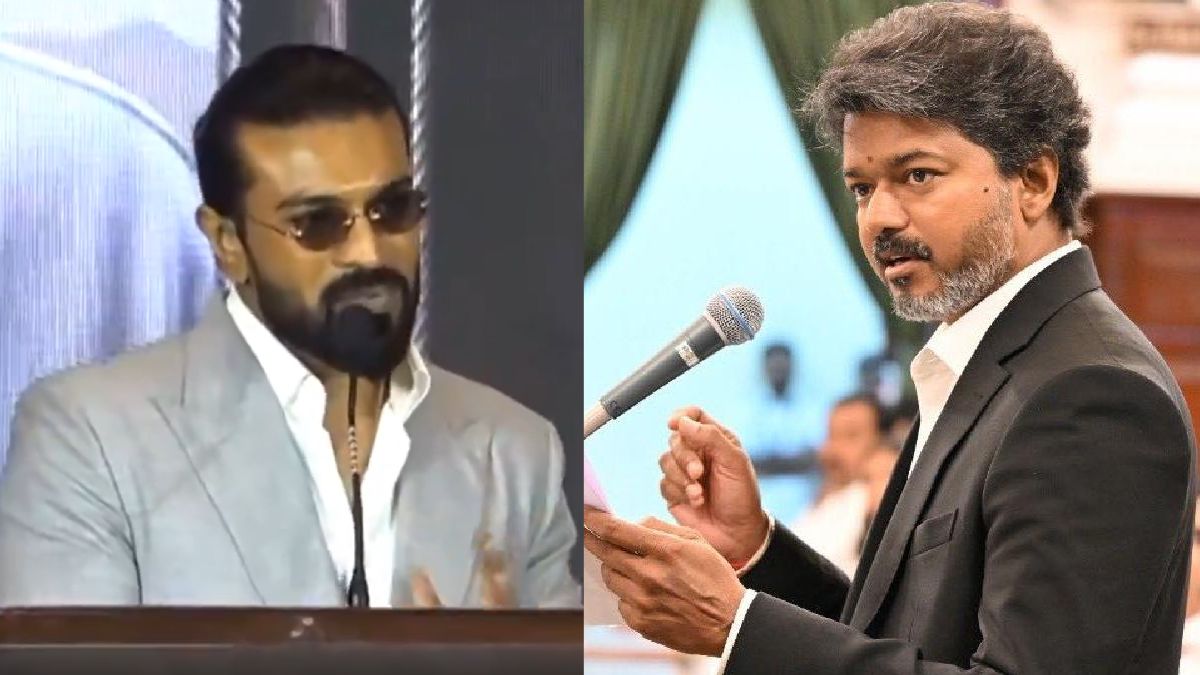Ram Charan Praises Tamil Nadu CM Vijay, Calls His Shift from Cinema to Public Service 'Inspiring'