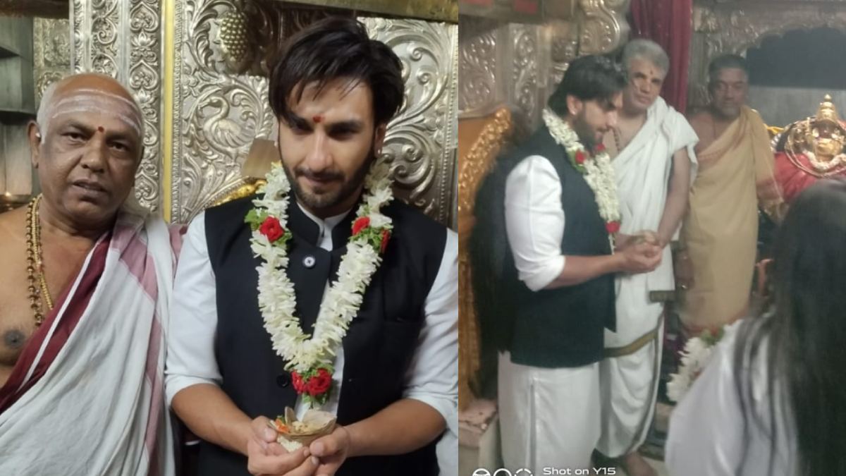 Ranveer Singh Visits Mysuru’s Chamundeshwari Temple Amid Don 3 Exit Controversy