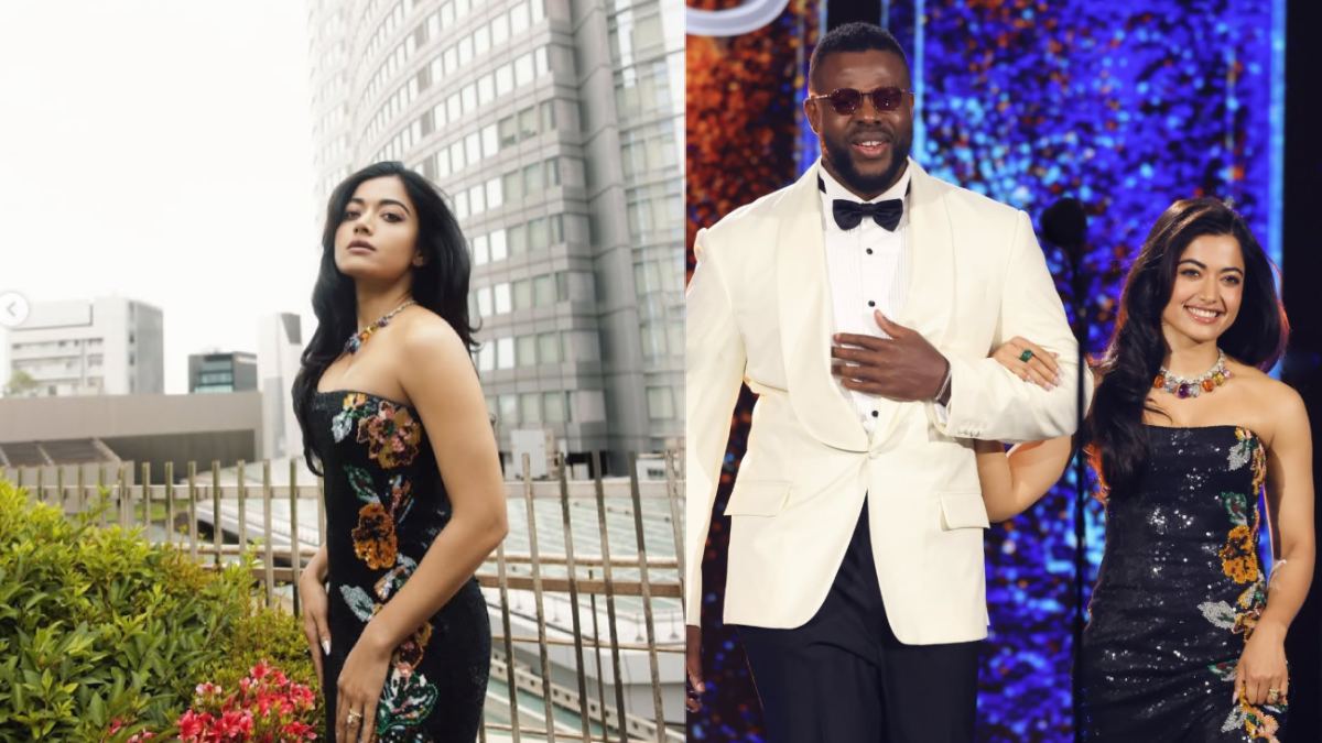 Rashmika Mandanna Shines at Crunchyroll Anime Awards 2026, Shares Global Stage With Winston Duke
