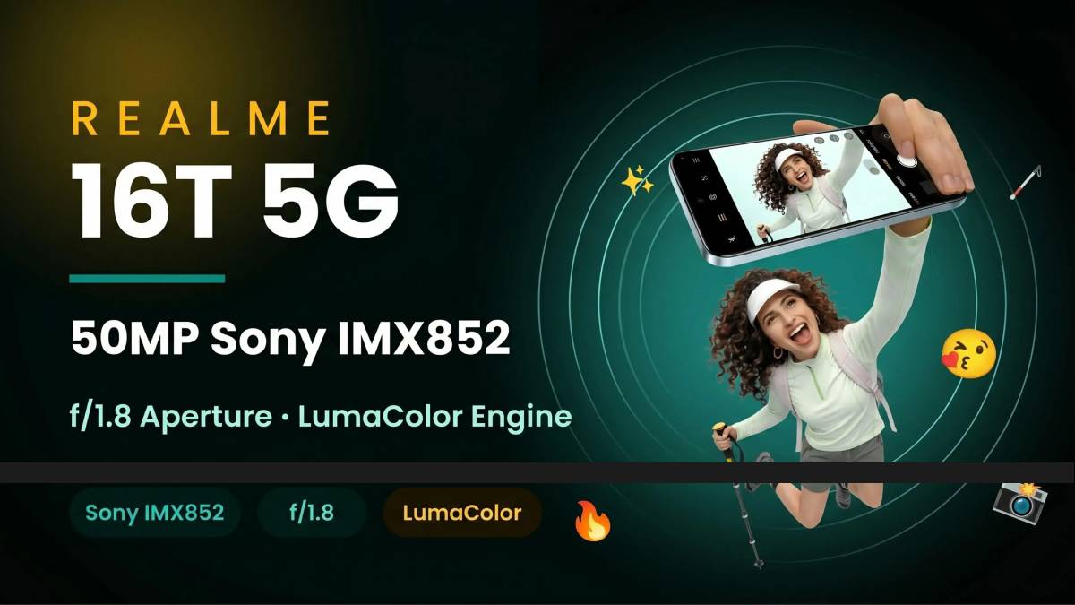 Realme 16T: 8000mAh Battery, Sony AI Camera, and Premium Design