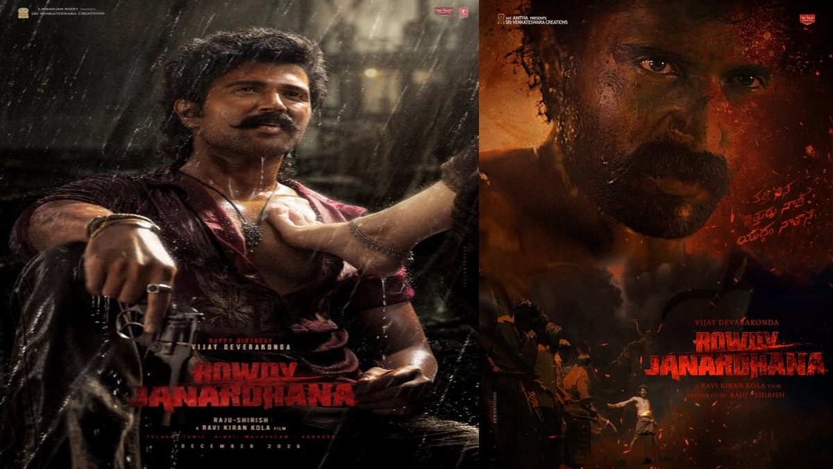 ‘Rowdy Janardhana’: Vijay Deverakonda ‘Surrenders’ as Keerthy Suresh Dominates Fiery First Poster