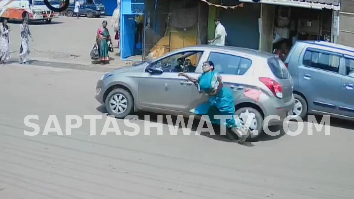 Karnataka: Woman Injured In Hit-and-Run Near Anandapura Bus Stand In Sagar Taluk