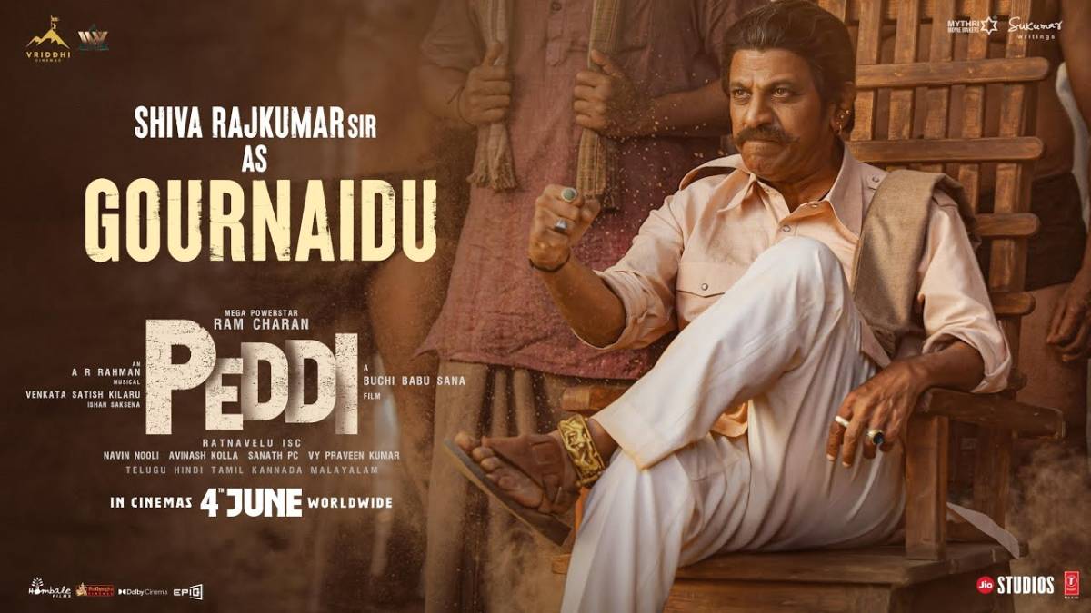 Shiva Rajkumar’s Fierce First Look Fuels Peddi Hype Amid Telangana Dispute