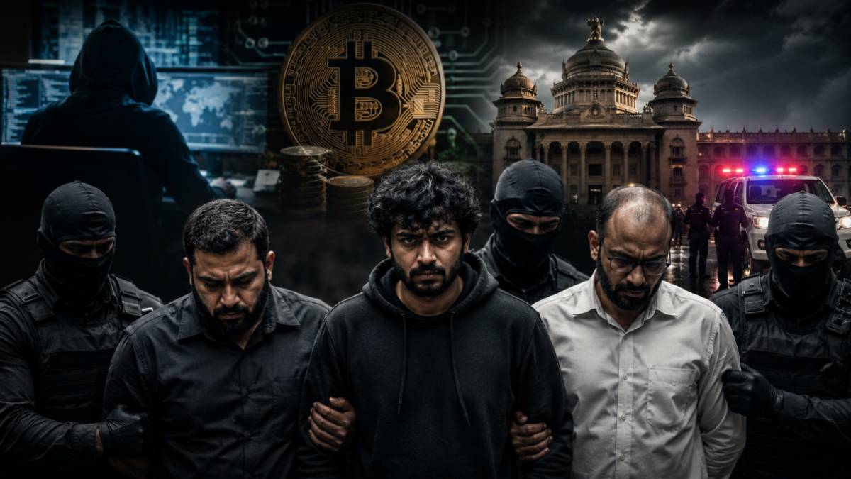 ಬಿಟ್‌ಕಾಯಿನ್ ಹಗರಣಕ್ಕೆ ಬಿಗ್ ಟ್ವಿಸ್ಟ್: ಹ್ಯಾಕರ್ ಶ್ರೀಕಿ ಅಂಡ್ ಟೀಮ್ ಈಗ ಇಡಿ ವಶಕ್ಕೆ! ಹೊರಬರುತ್ತಾ ಸ್ಫೋಟಕ ಸತ್ಯ?