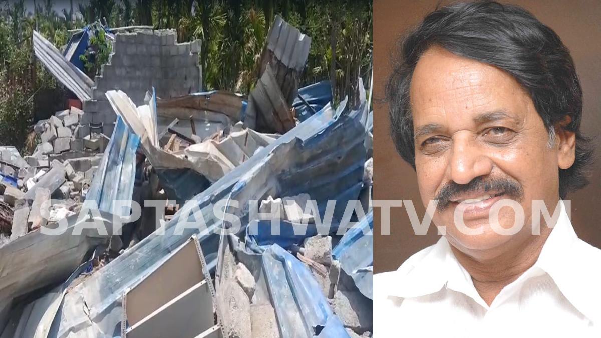 Land Dispute Linked to Director T.N. Seetharam Escalates; Farmers Allege Threats and Demolition of Sheds