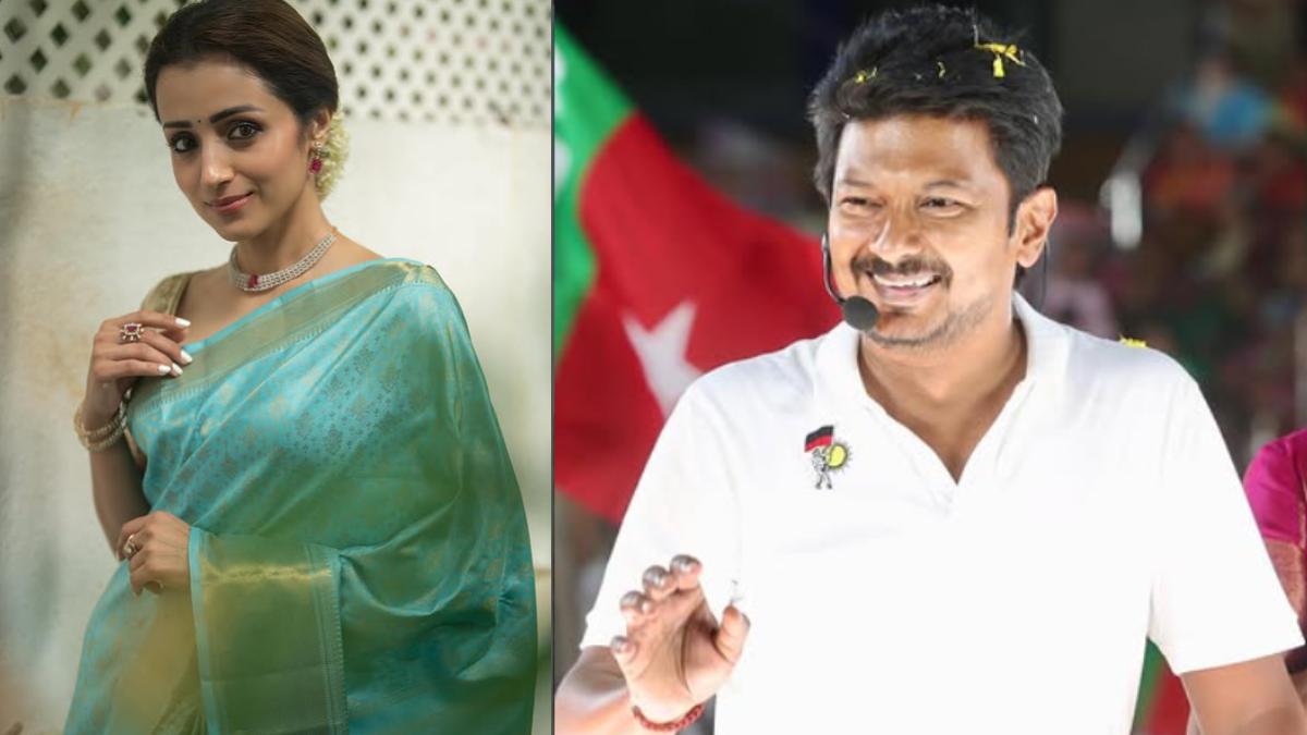 Trisha Krishnan Rumoured to Get ₹12 Crore Project Backed by Udhayanidhi Stalin