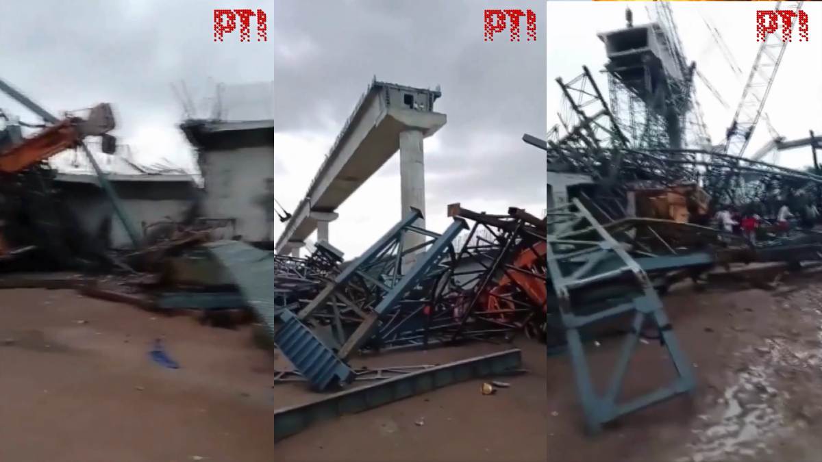 Six Workers Killed After Under-Construction Bridge Collapses During Storm in UP’s Hamirpur | Photo Credit: PTI