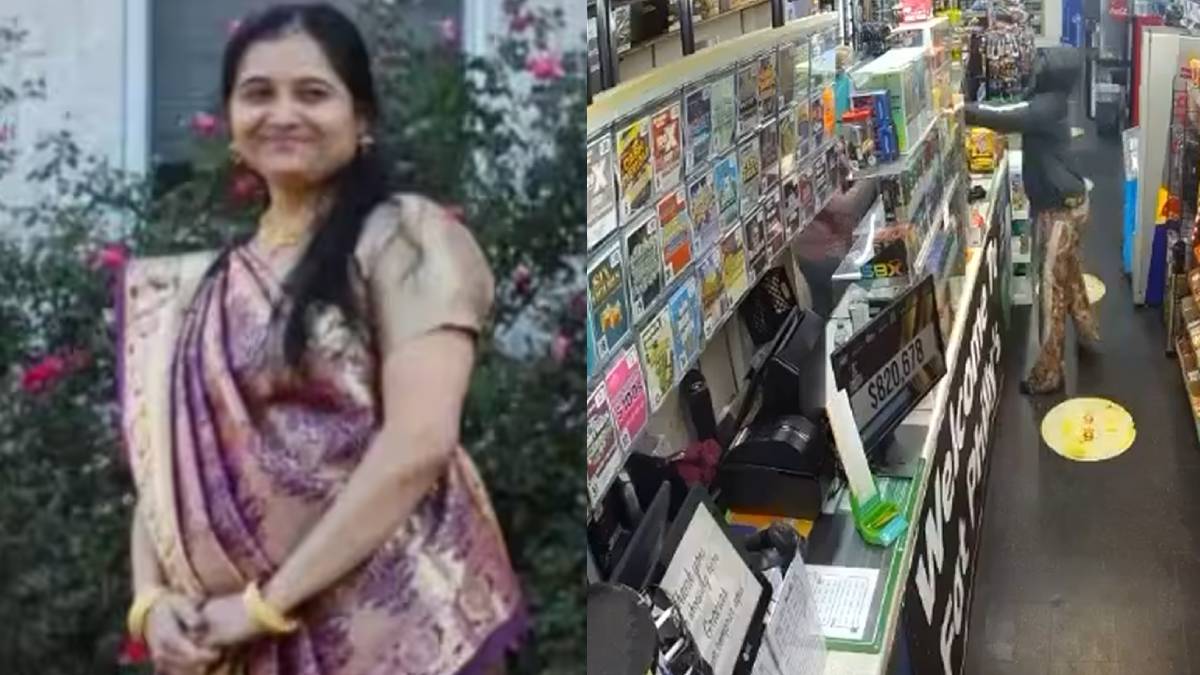 ಅಮೆರಿಕಾ ಸೂಪರ್‌ಮಾರ್ಕೆಟ್‌ ಕೌಂಟರ್‌ನಲ್ಲೇ ಭಾರತೀಯ ಮಹಿಳೆ ಶೂಟ್ ಔಟ್ - ಹೆದರಿಸುತ್ತೆ ಈ ಸಿಸಿಟಿವಿ ದೃಶ್ಯ!!