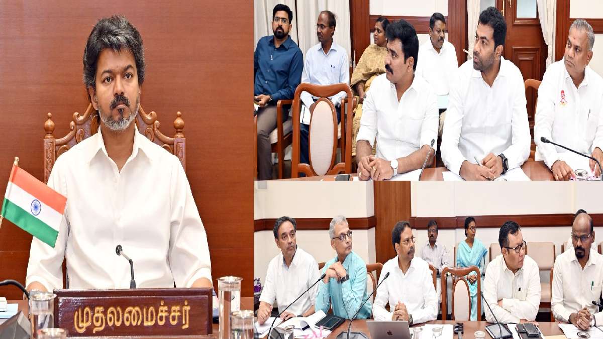 CM Vijay Holds Meeting on Mekedatu Dam Dispute, Tamil Nadu Intensifies Opposition