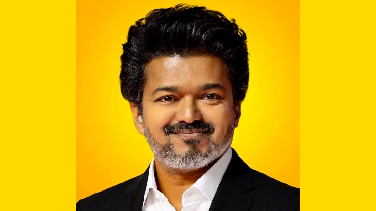Official Portrait of Chief Minister Joseph Vijay