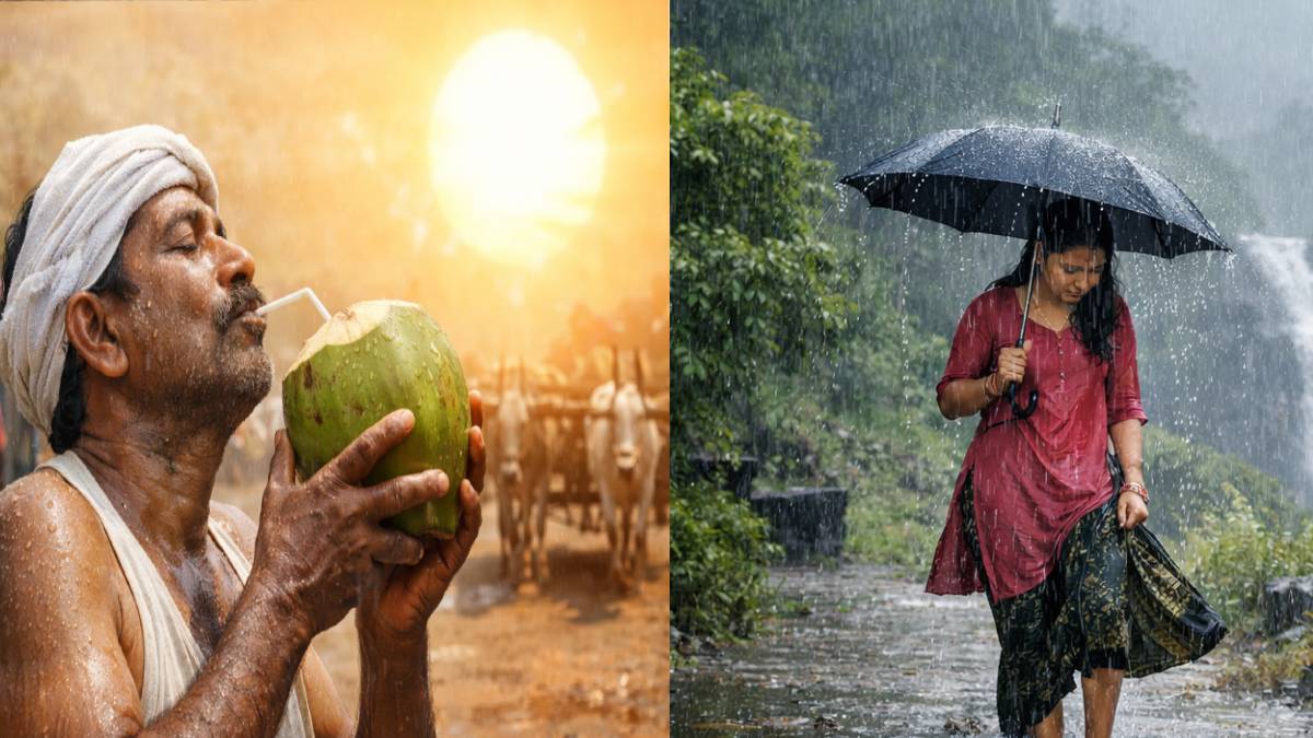 IMD ಎಚ್ಚರಿಕೆ: ಮಳೆ ಆಟ, ಬಿಸಿಲು ಕಾಟ;