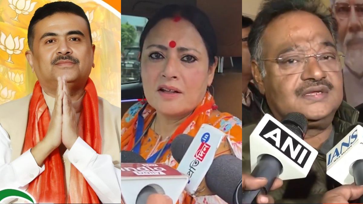 Who Could Be Bengal’s Next CM? Suvendu Adhikari, Agnimitra Paul and Shamik Bhattacharya Lead BJP Buzz