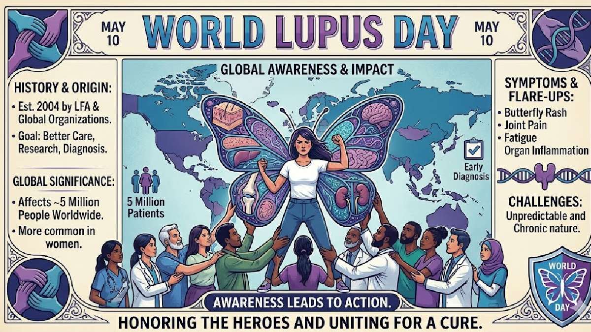 World Lupus Day 2026: History, Symptoms, Awareness, and Global Impact