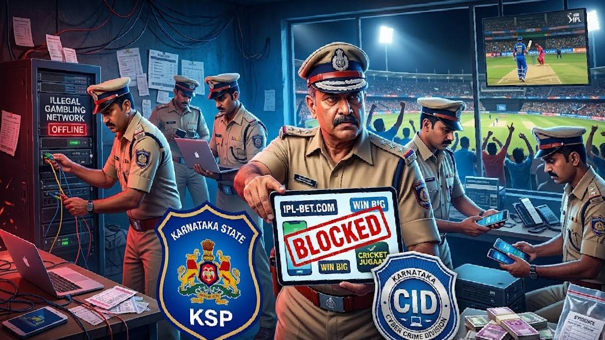 IPL ಬೆಟ್ಟಿಂಗ್ ದಂಧೆಗೆ ಕರ್ನಾಟಕ ಪೊಲೀಸರ ಬಿಗ್ ಶಾಕ್ - 8,750 ಕ್ಕೂ ಹೆಚ್ಚು ವೆಬ್‌ಸೈಟ್‌ಗಳು ಕಂಪ್ಲೀಟ್ ಬ್ಲಾಕ್!!