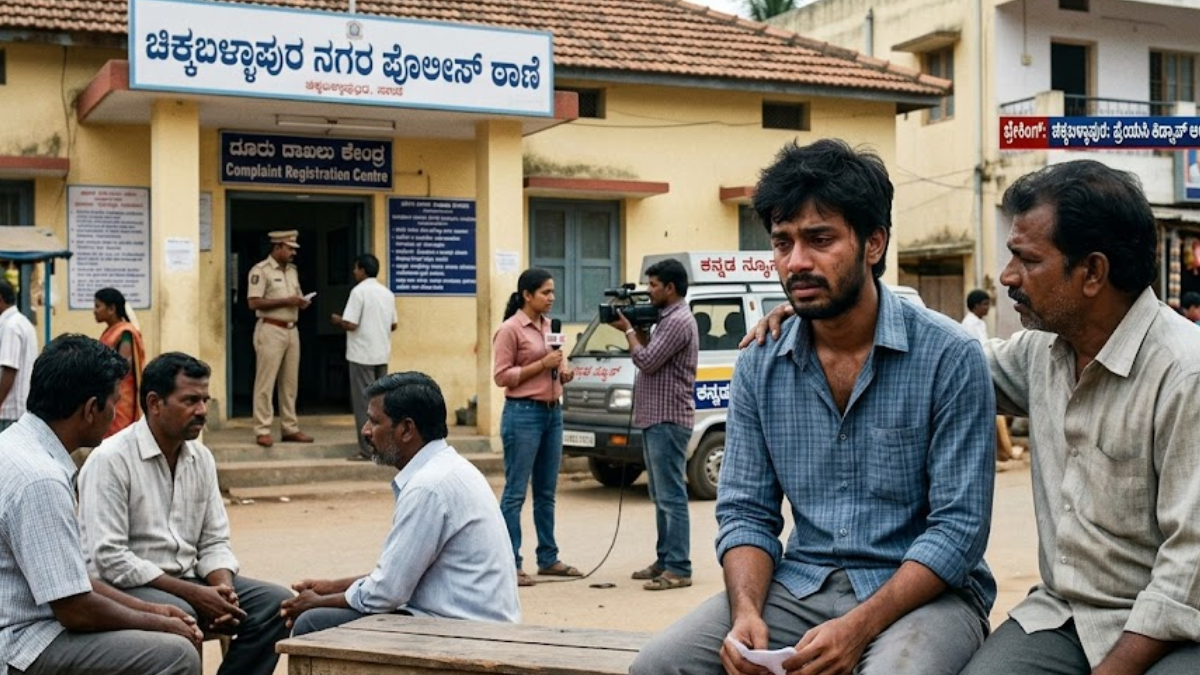 ಚಿಕ್ಕಬಳ್ಳಾಪುರ ಬ್ರೇಕಿಂಗ್: ಅಂತರ್ಜಾತಿ ವಿವಾಹವಾದ ಪ್ರೇಯಸಿಗಾಗಿ ಪೊಲೀಸ್ ಠಾಣೆ ಅಲೆಯುತ್ತಿರುವ ಪ್ರಿಯಕರ - ಪೋಷಕರಿಂದ ಯುವತಿ ಕಿಡ್ನಾಪ್ ಆರೋಪ!!
