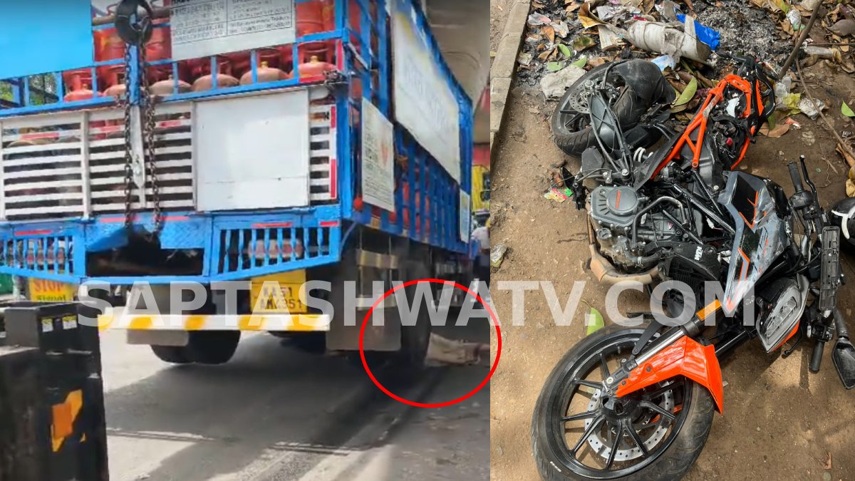 Bengaluru: Couple Killed in Cylinder Truck Accident Near Goraguntepalya Signal
