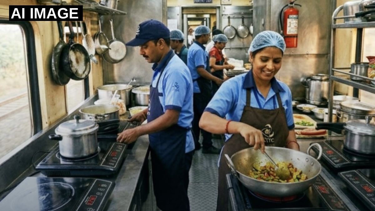 IRCTC to Restart Freshly Cooked Meals on Trains Using Induction Stoves