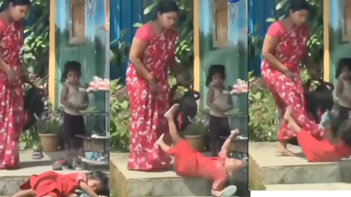 Anganwadi Worker Caught on Camera Kicking Child in Maharashtra: Viral Video Reignites Debate Over Safety and Accountability