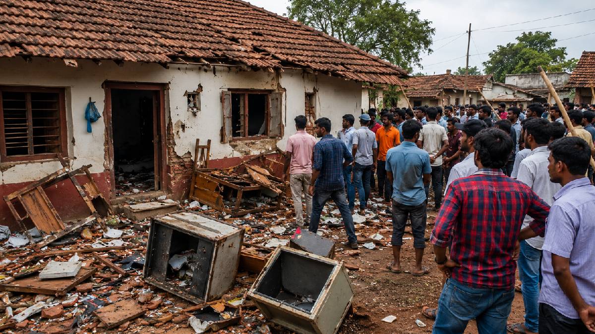 Belagavi Violence: Mob Attacks Youth’s House