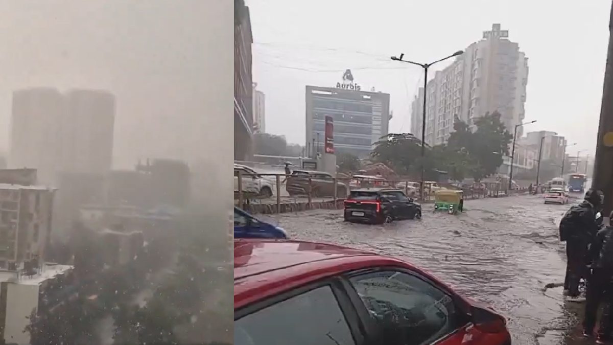 Heavy Rain Batters Bengaluru: Marathahalli, Bellandur, KR Puram Among Worst-Hit Areas; Waterlogging Disrupts Traffic