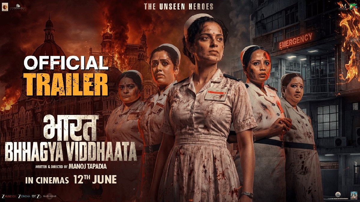 Kangana Ranaut’s Bharat Bhhagya Viddhaata Trailer Out: 26/11 Thriller Releasing June 12