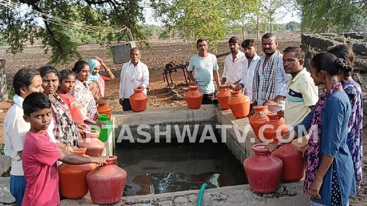 ಮಳೆಗಾಲದಲ್ಲೂ ಹನಿ ನೀರಿಗಾಗಿ ಔರಾದ್ ಜನರ ಅಲೆದಾಟ - ಬೆಳಕುಣಿ ಚೌದ್ರಿ ಗ್ರಾಮದಲ್ಲಿ ಕುಡಿಯುವ ನೀರಿನ ಭೀಕರ ಹಾಹಾಕಾರ!!