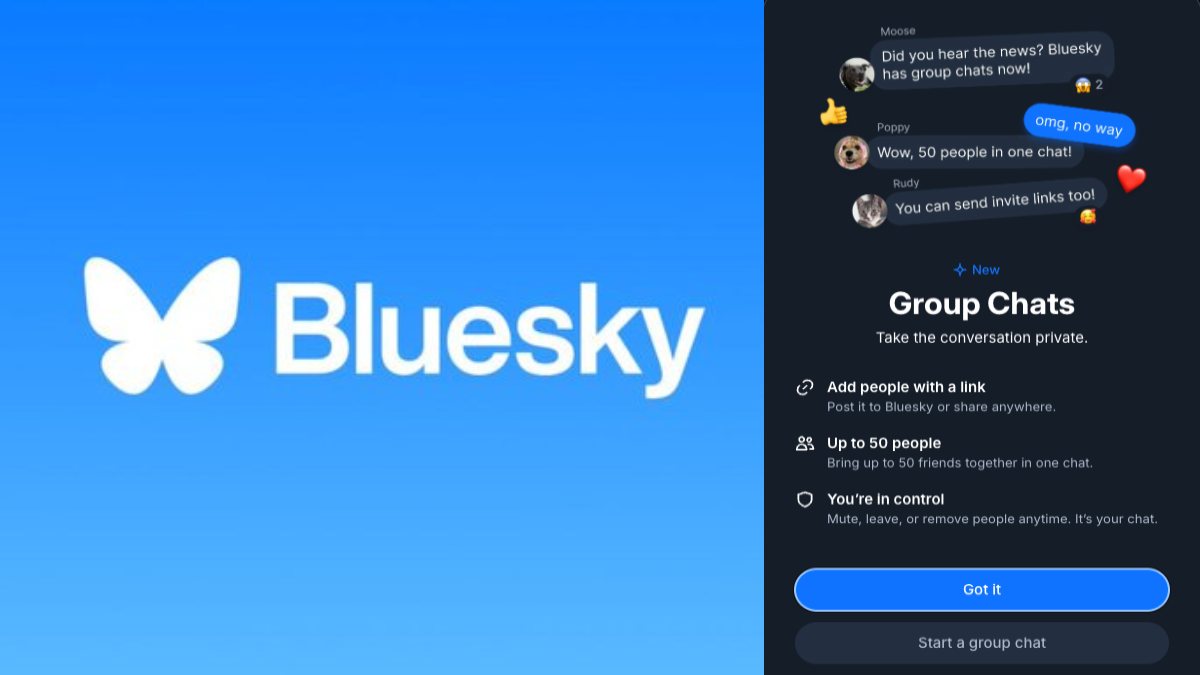 Bluesky Introduces Group Chats for 50 Users and Expands Community Features