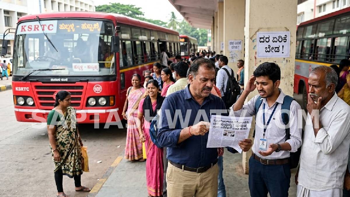ಕರ್ನಾಟಕದಲ್ಲಿ ಶೀಘ್ರದಲ್ಲೇ ಬಸ್ ದರ ಭಾರಿ ಏರಿಕೆ | Photo Credit: AI