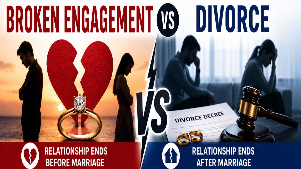 Broken engagement vs. Divorce: Which is more difficult? The truth most people don’t talk about