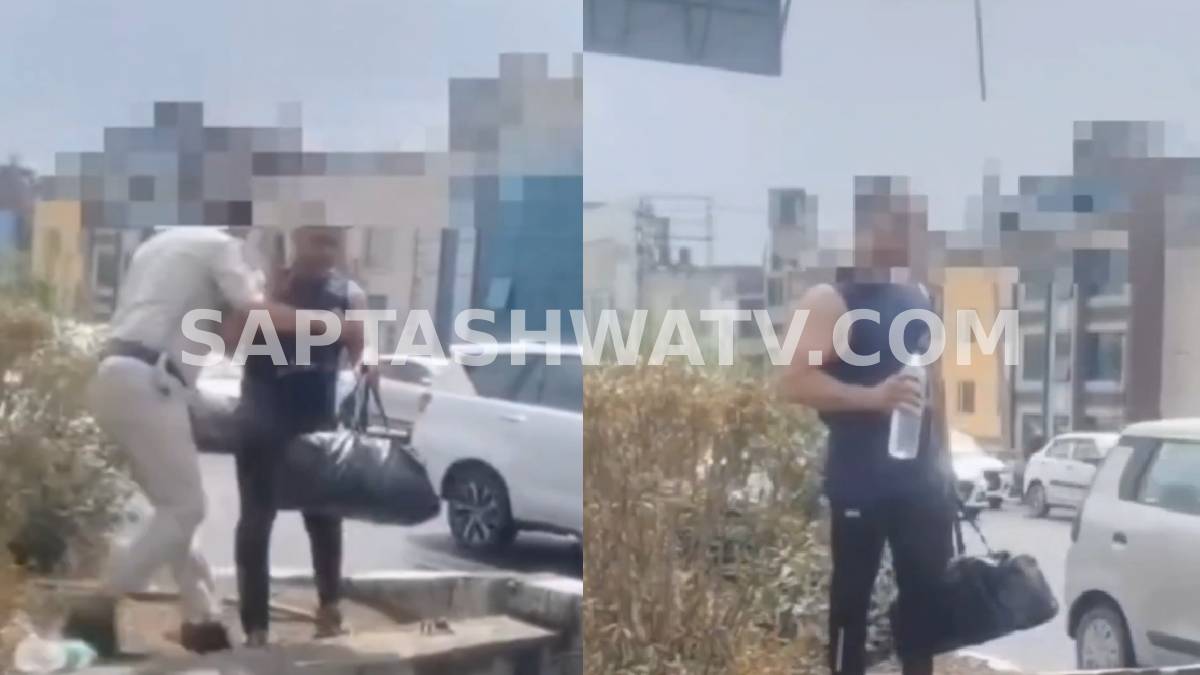 ಫ್ಲೈ ಓವರ್ ಮೇಲೆ ಸಾವು-ಬದುಕಿನ ಹೋರಾಟ - ಆತ್ಮಹ*ತ್ಯೆಗೆ ಮುಂದಾಗಿದ್ದ ಯುವಕನನ್ನು ಚಾಣಾಕ್ಷತೆಯಿಂದ ಕಾಪಾಡಿದ ದೆಹಲಿ ಪೊಲೀಸ್ ಎಸ್‌ಐ!!