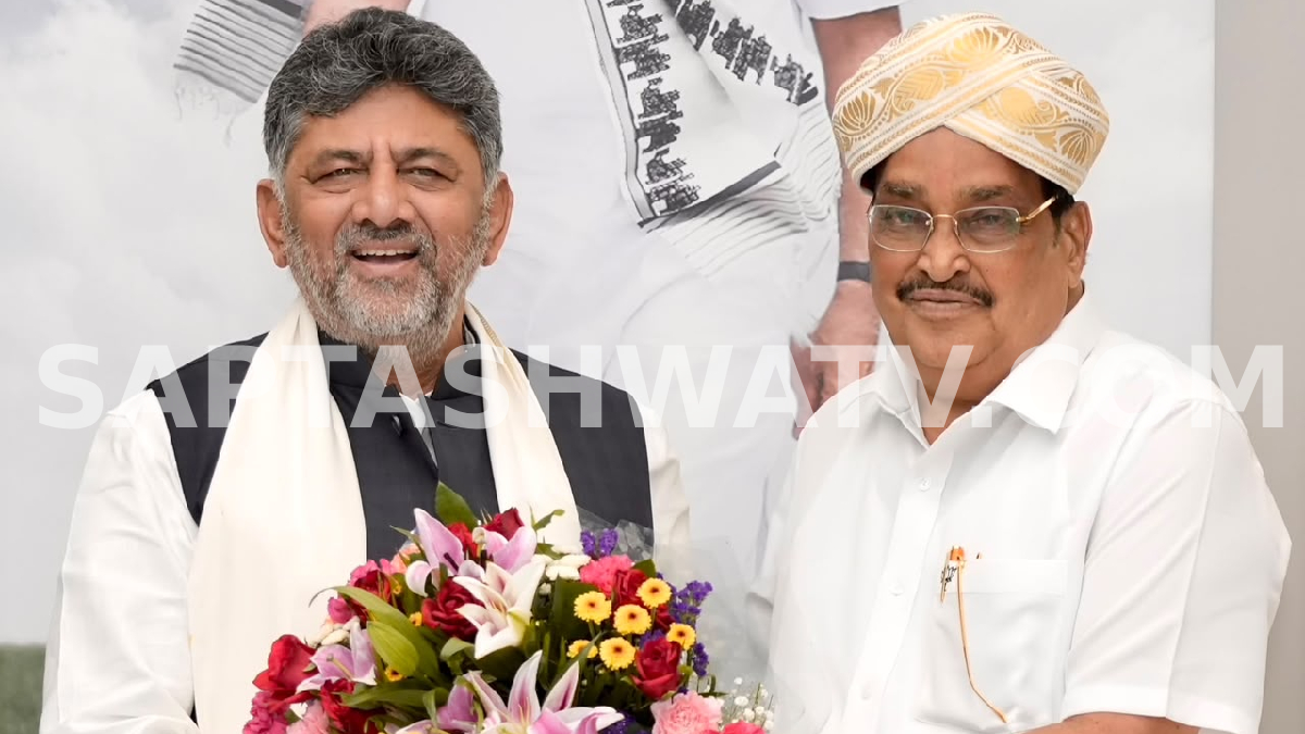 ನವದೆಹಲಿಯಲ್ಲಿ ಕೇಂದ್ರ ಜಲಶಕ್ತಿ ಸಚಿವರನ್ನು ಭೇಟಿಯಾದ ಸಿಎಂ ಡಿ.ಕೆ. ಶಿವಕುಮಾರ್‌!!