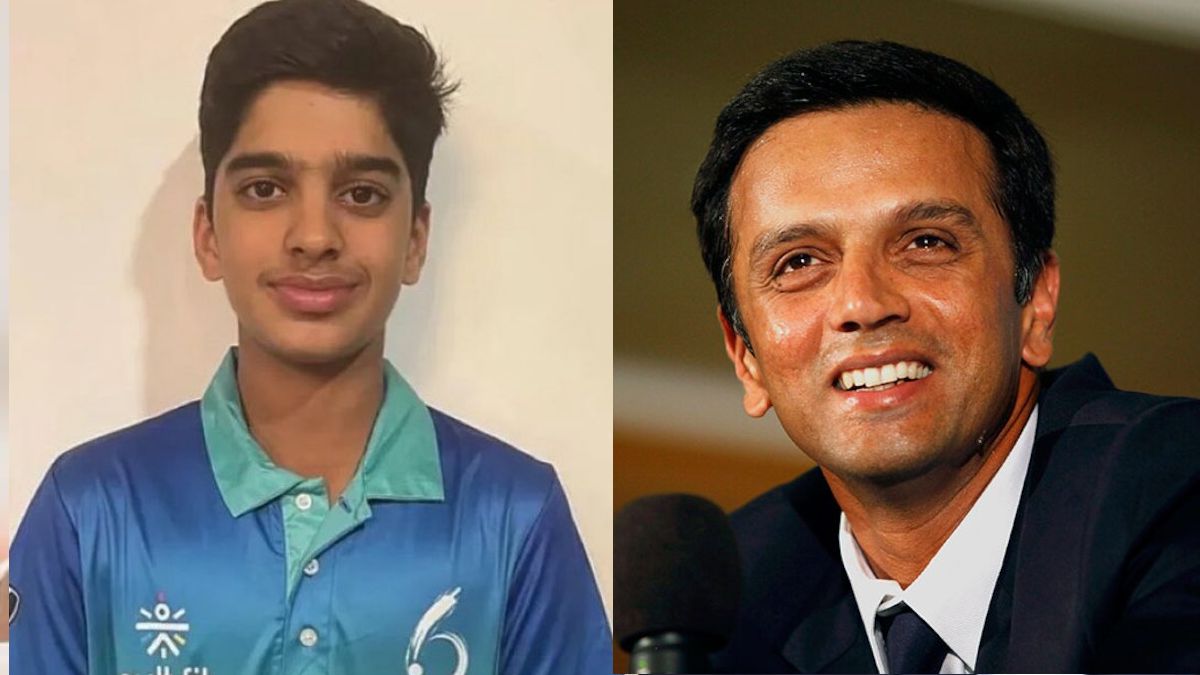 Rahul Dravid’s Son Anvay Selected for India U19 Sri Lanka Series