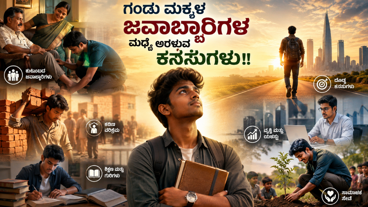 ಪುರುಷ ಮಕ್ಕಳ ಜೀವನವು ಕಷ್ಟಗಳಿಂದ ತುಂಬಿದ ಪ್ರಯಾಣವಾಗಿದ್ದರೂ | Photo Credit: a