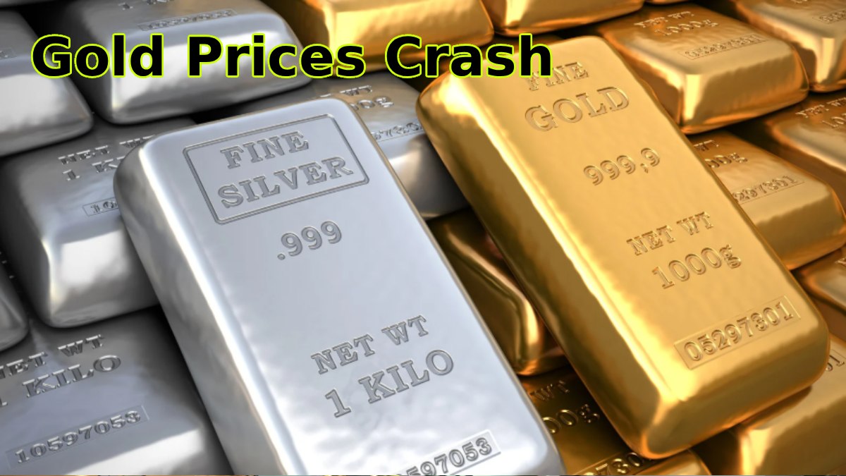 Gold Prices Crash Nearly ₹3,000 Per 10 Grams on MCX; Silver Slumps Over 2% Amid Profit Booking