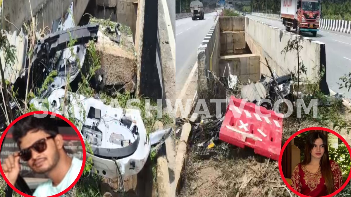Bengaluru Youth and Woman Killed in Mercedes Crash Near Hoskote During Late-Night Drive