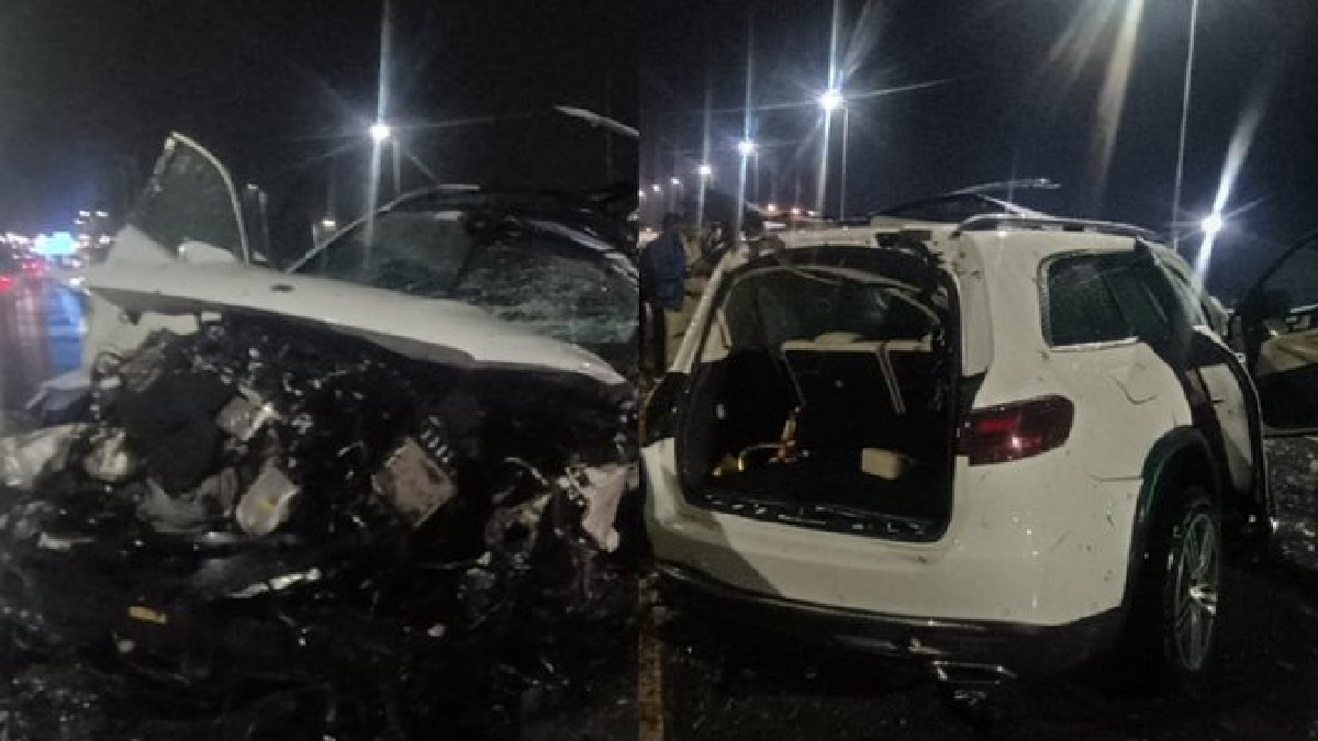 Mercedes-Benz Crash Near Hoskote Kills Young Woman; Driver Absconds After Accident