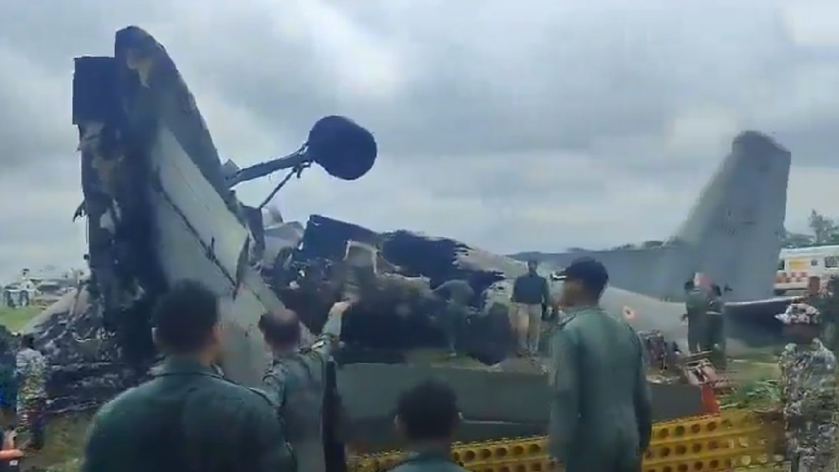 Five IAF Personnel Killed in AN-32 Crash at Assam’s Jorhat Airbase, Co-Pilot Survives