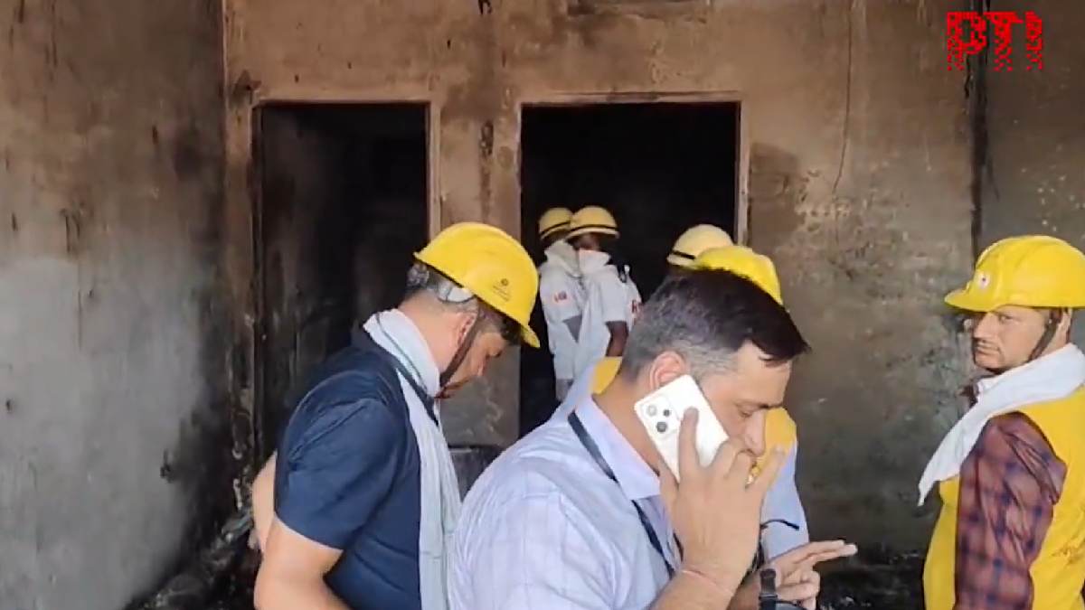 Jaipur Firecracker Factory Fire: 3 Dead, 5 Injured in Massive Blaze at Khoh Nagoriyan
