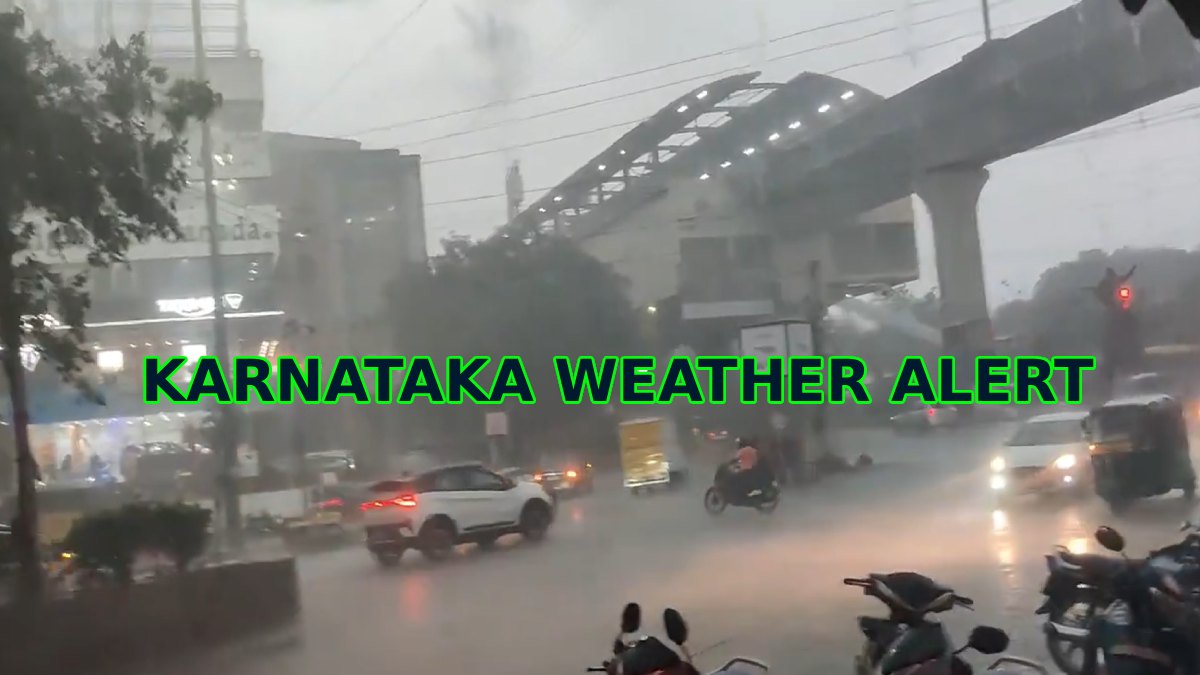 Karnataka Weather Alert: IMD Issues Red Alert for Coastal Districts Amid Heavy Rain Forecast