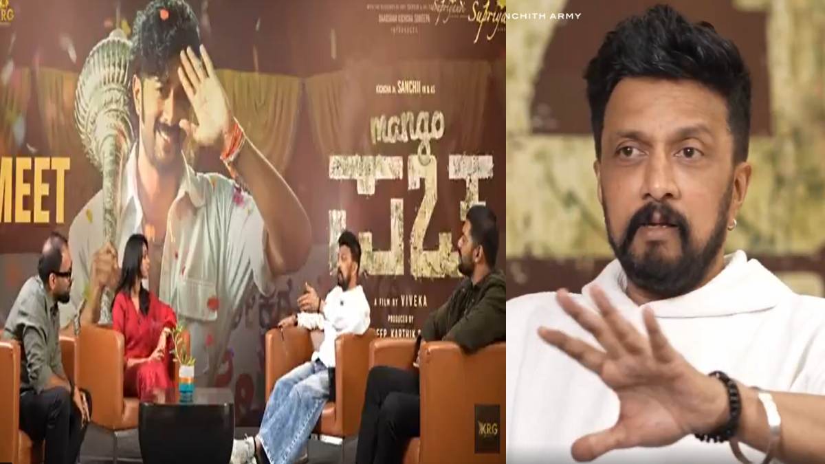 Sudeep Defends Mango Pachcha Against Drug Glorification Criticism, Recalls Shivrajkumar’s Om